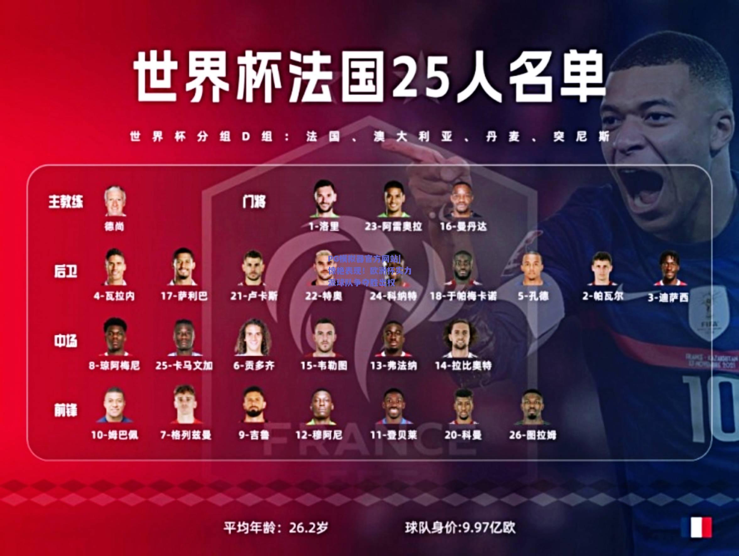 PG模拟器官方网站|惊艳表现！欧洲杯实力派球队争夺胜出权